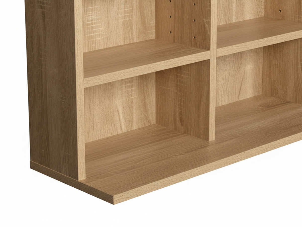 CD/DVD Storage Shelf - Natural Wood