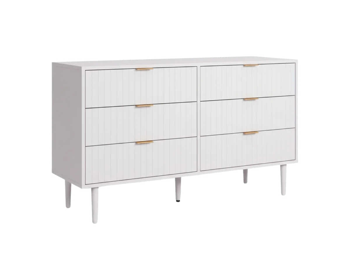 Swansea 6-Drawer Lowboy
