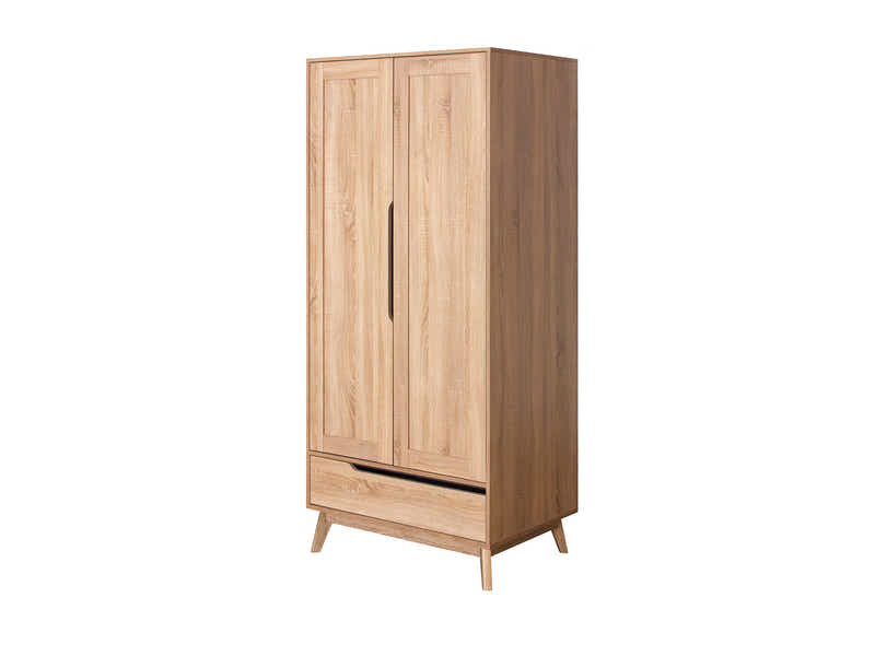 Fella 2 Doors Wardrobe With 1 Drawer