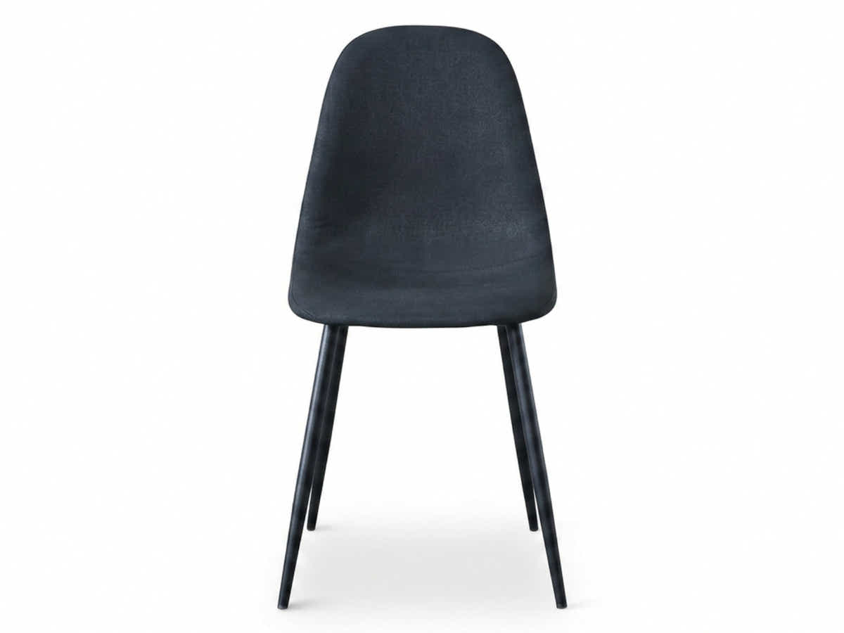 Axis PU Dining Chair Black - Set of 4
