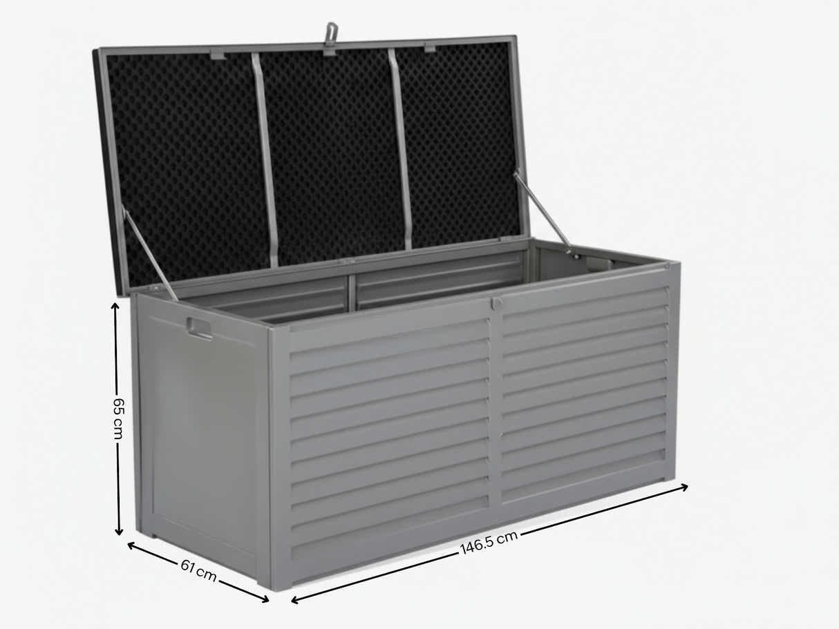 DS Outdoor Storage Box 490L - Grey
