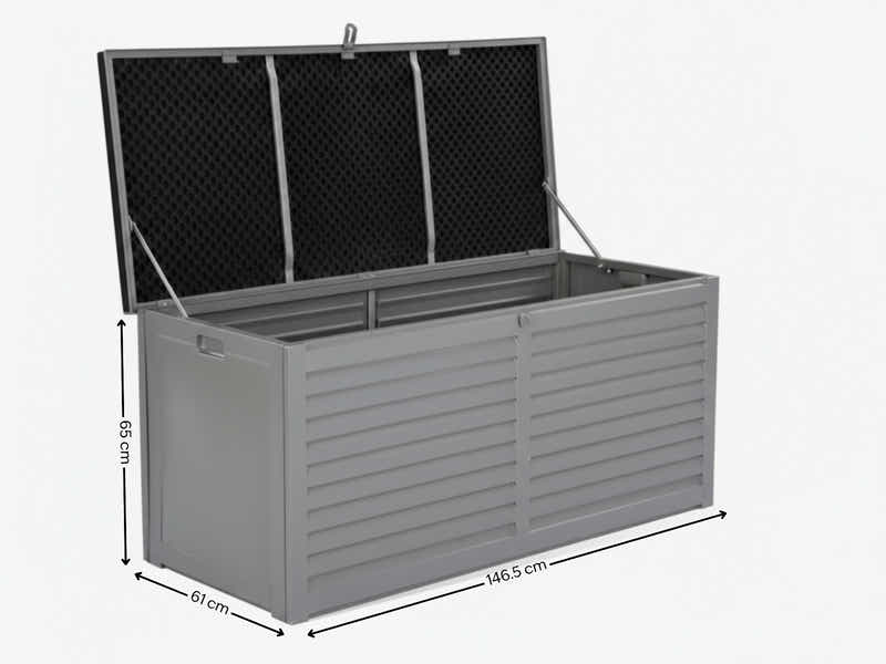 Outdoor Storage Box 490L - Grey