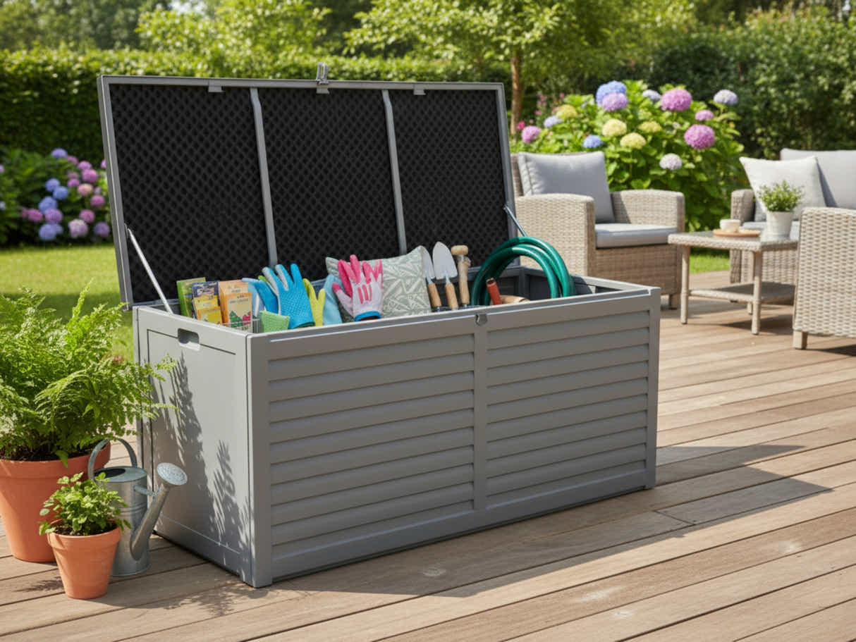 DS Outdoor Storage Box 490L - Grey