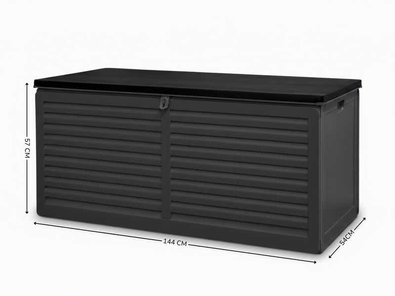 Outdoor Storage Box 390L - Black