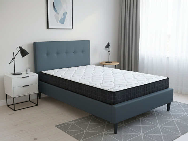 Novo Bed Frame & Xclusive Pocket Spring Mattress X20 - King Single (Combo)