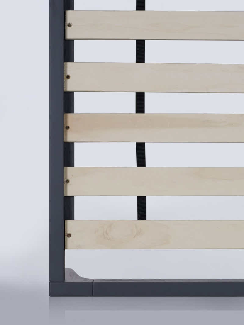 Samuel Bed Frame Dark Grey – Double