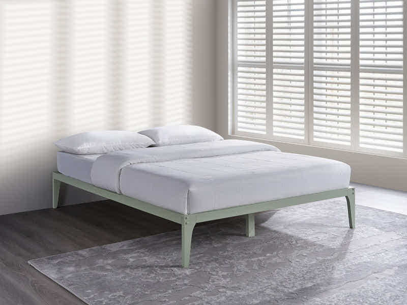 Samuel Bed Frame Sage – Queen