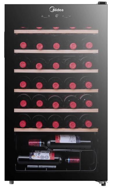 Midea 93L Wine Cooler Black