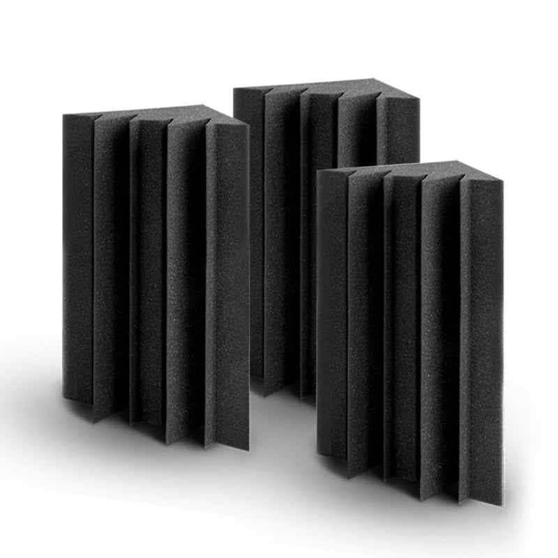 DS NA 20pcs Studio Acoustic Foam Corner Bass Trap Sound Absorption Treatment