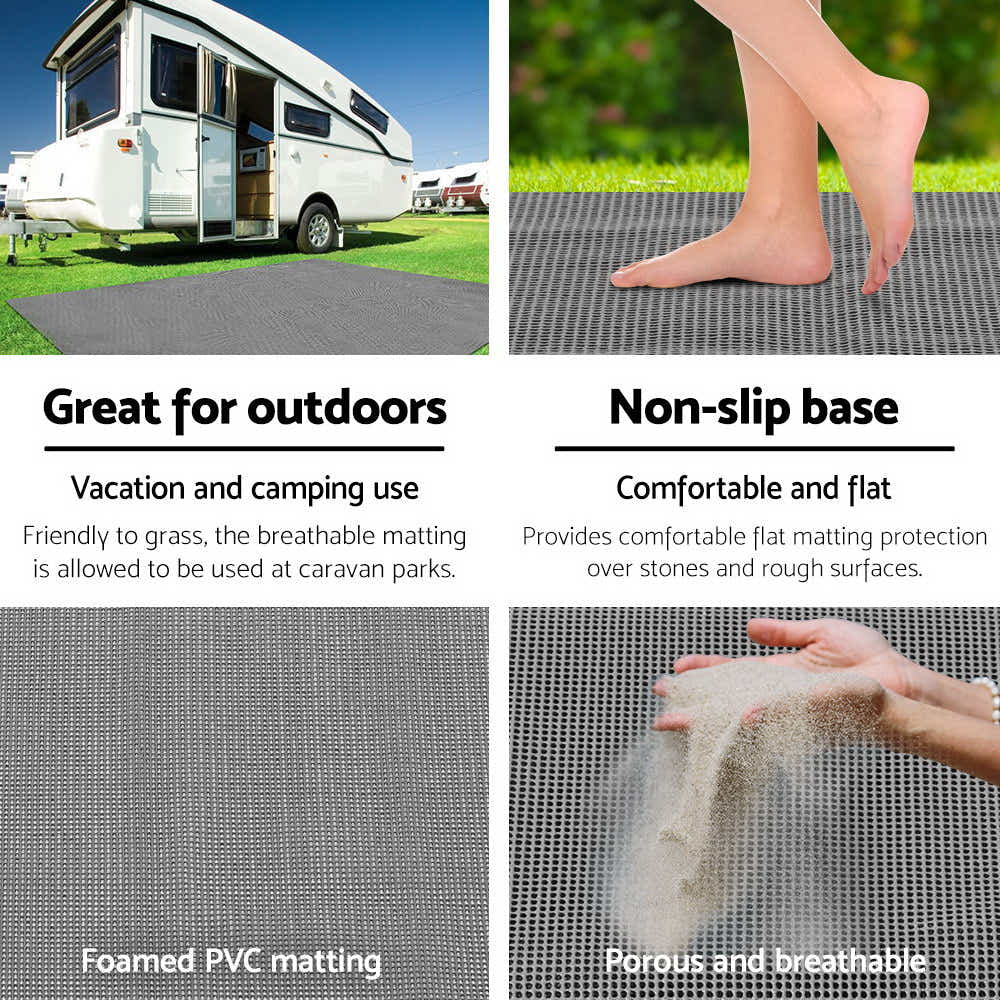 DS NA Weisshorn 6 X 2.5M Annex Floor Mat - Grey