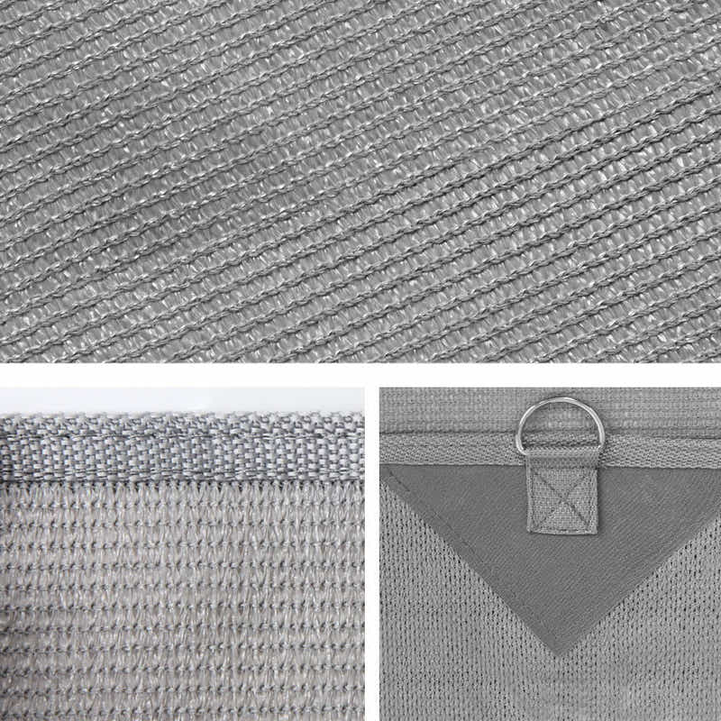 DS NA 4.6M Caravan Privacy Screens 1.95m Roll Out Awning End Wall Side Sun Shade