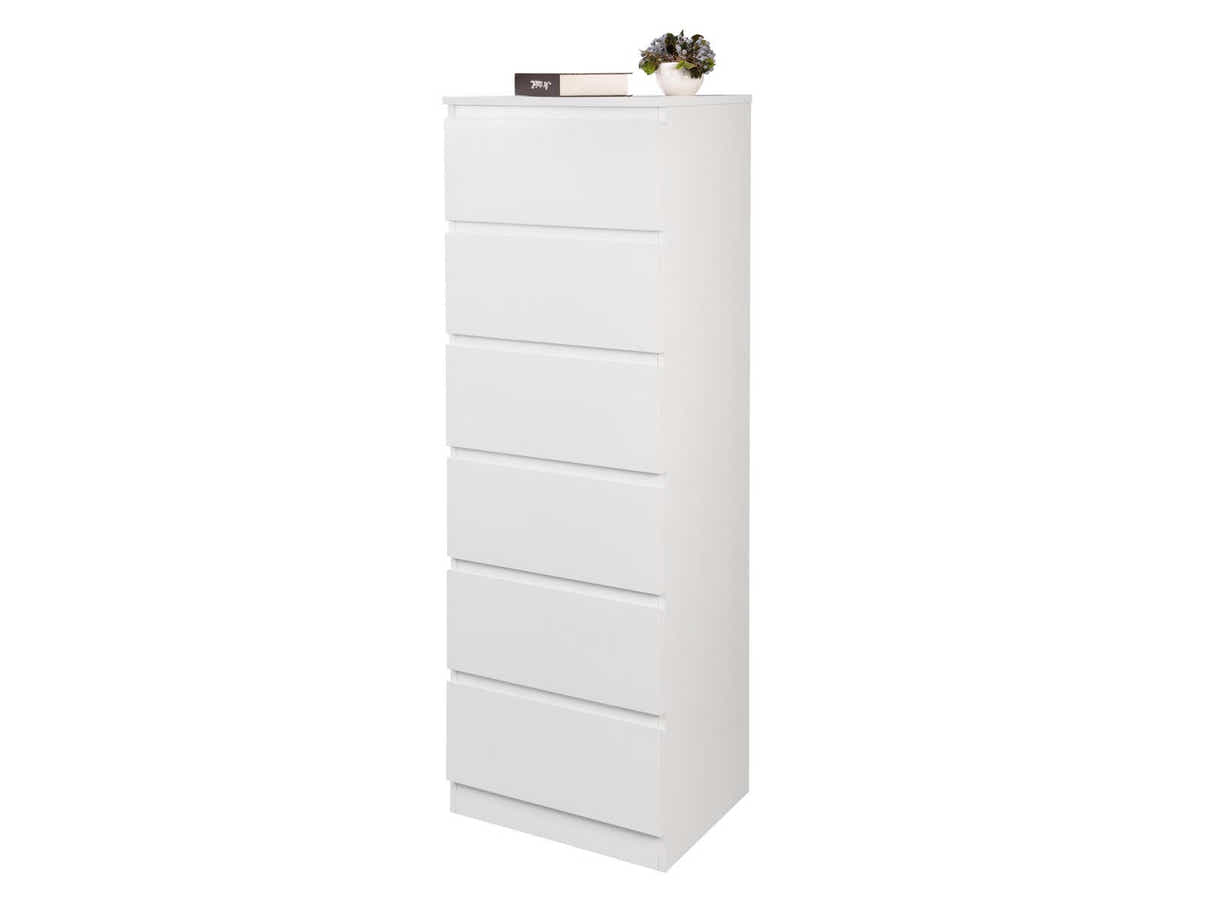 Enkel 6-Drawer Slim Tallboy