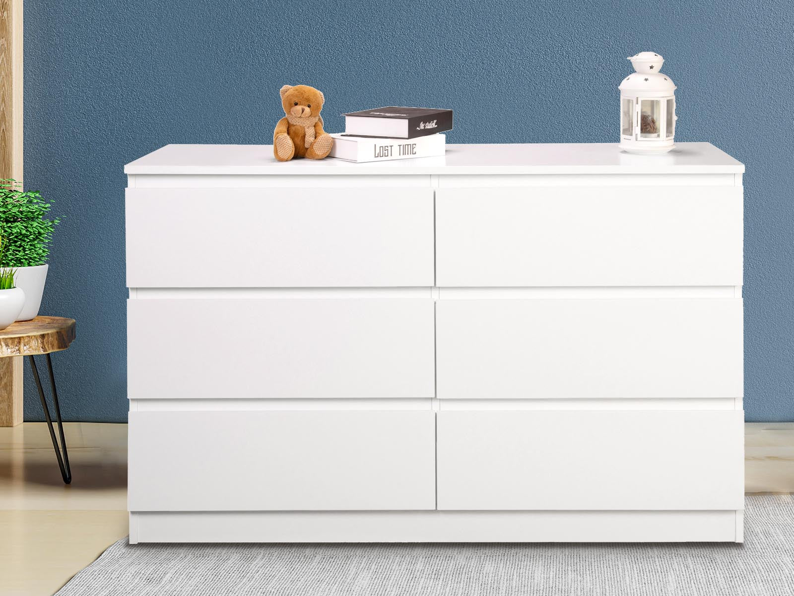 Enkel 6-Drawer Lowboy