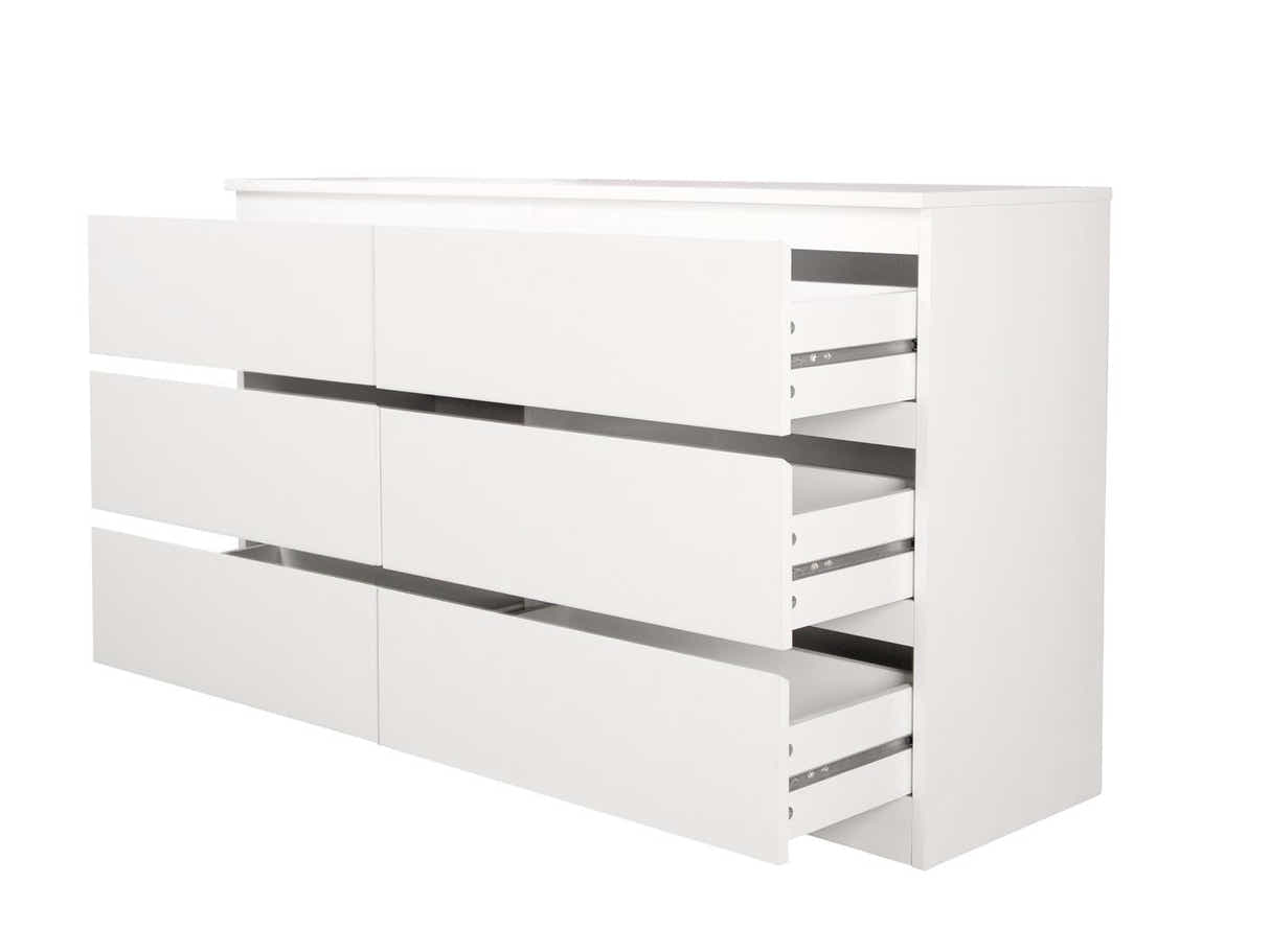 Enkel 6-Drawer Lowboy