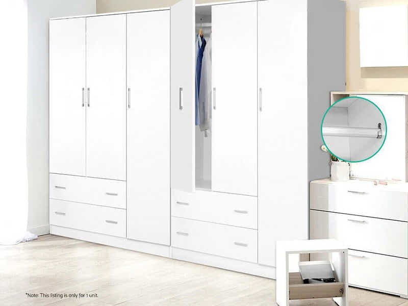 Klader 3-Door Wardrobe