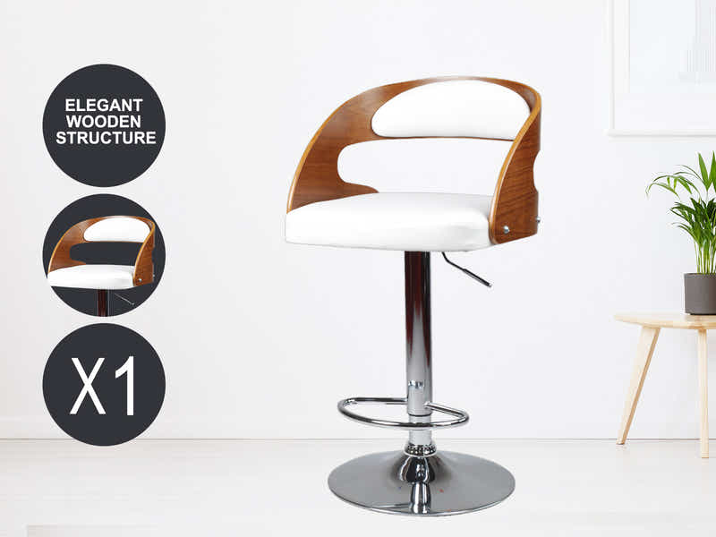 Bar Stool x1 white