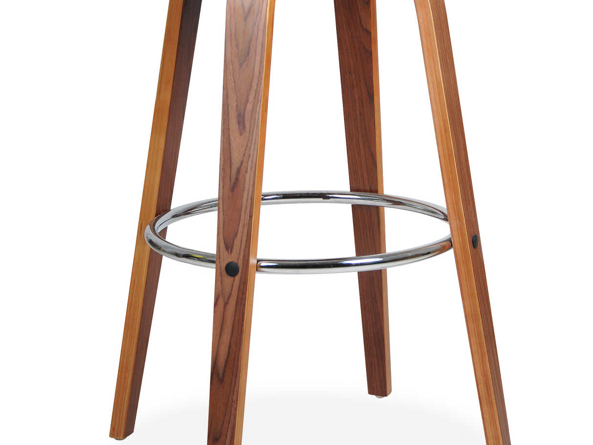 Swivel Bar Stool Black - Set of 2