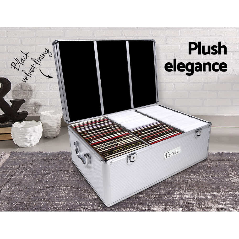 DS NA CD Case DVD Cases Storage Box 500 Discs Aluminium Case DVD Folders