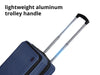 3-piece Front Open Luggage Set - Blue