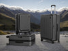 3-piece Front Open Luggage Set - Grey