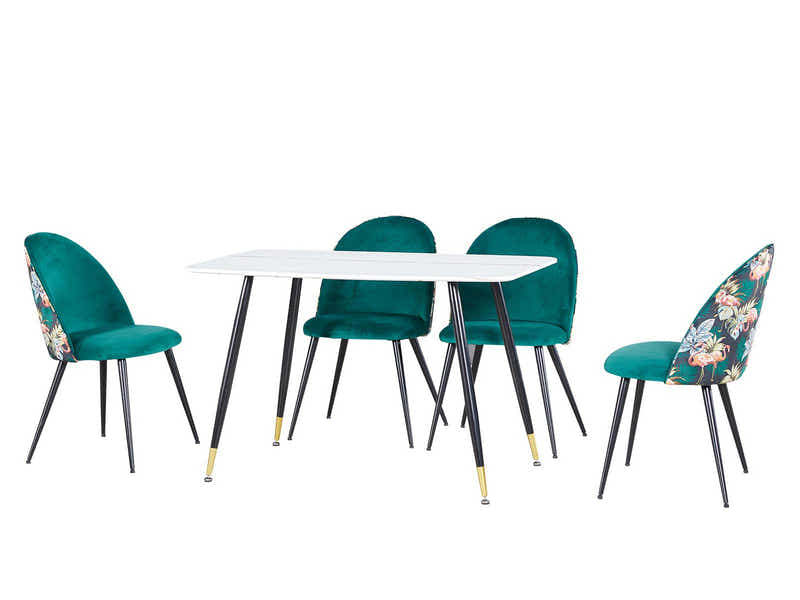 Lavina Dining Table with MDF Top - 120 cm