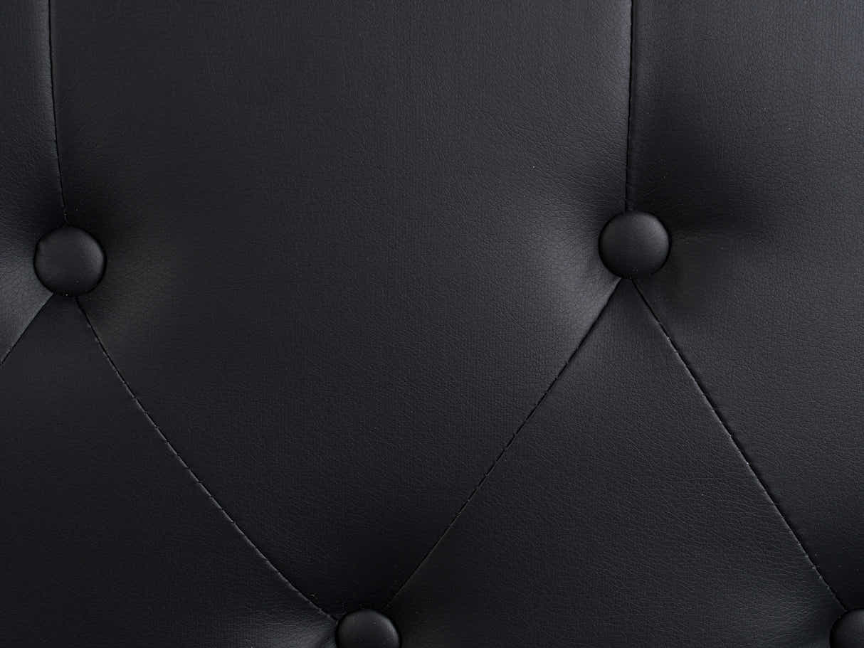 Raisa Headboard Sk Pu Black