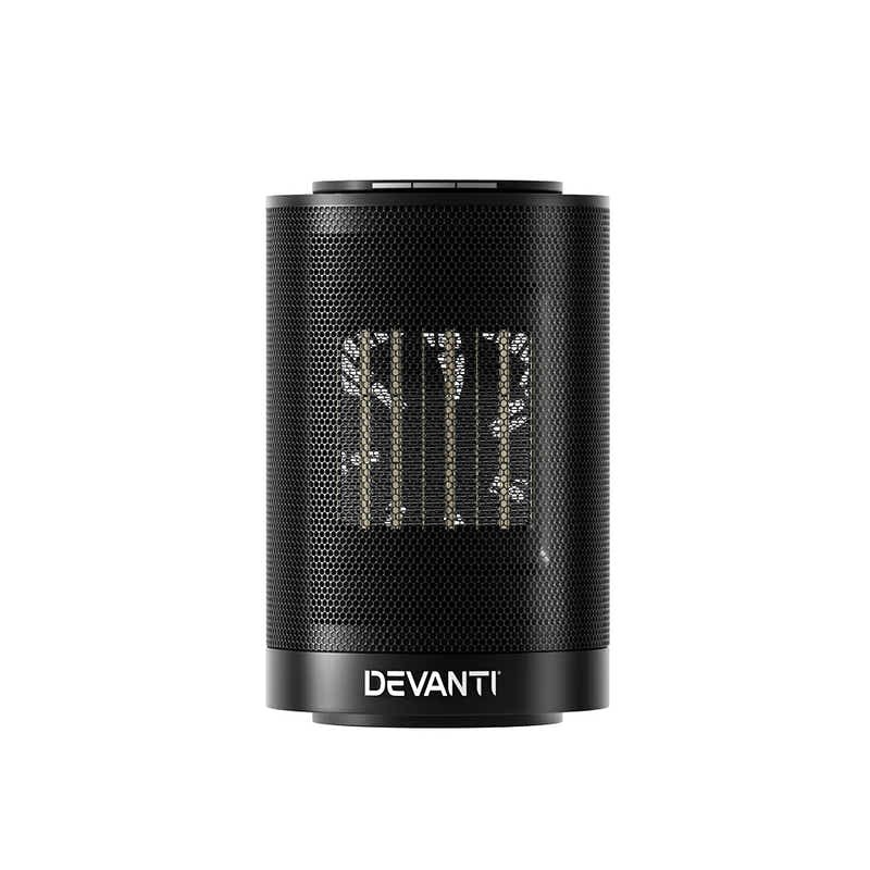 Electric Fan Heater Portable Ceramic Standing Room Office Heaters 1200W