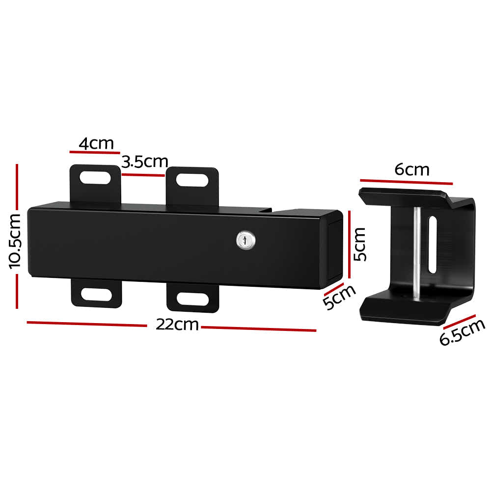 DS NA Lockmaster Automatic Electric Gate Lock for DC 24V Gate Opener Gate Lock