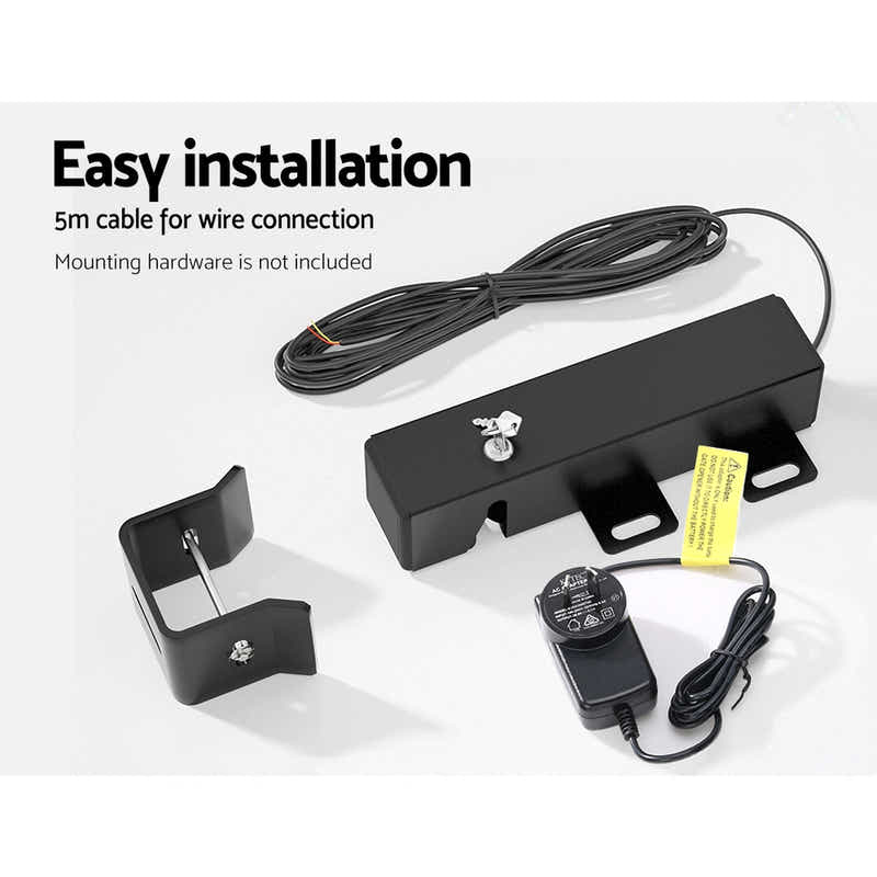 DS NA Lockmaster Automatic Electric Gate Lock for DC 24V Gate Opener Gate Lock