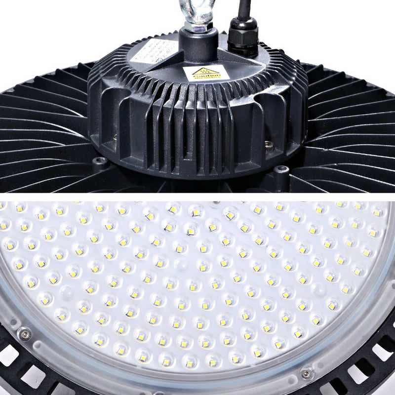 DS NA Leier LED High Bay Lights Light 150W Industrial Workshop Warehouse Gym BK