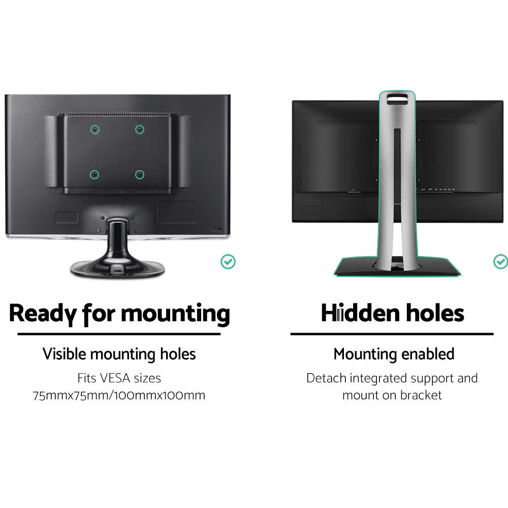 DS NA Artiss Monitor Arm Mount Dual Gas Black