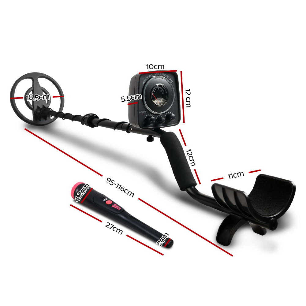 DS NA Metal Detector Pinpointer Deep Sensitive Treasure Gold Hunt Digger 160MM