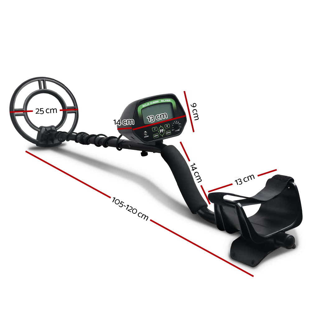 DS NA LCD Screen Metal Detector with Headphones