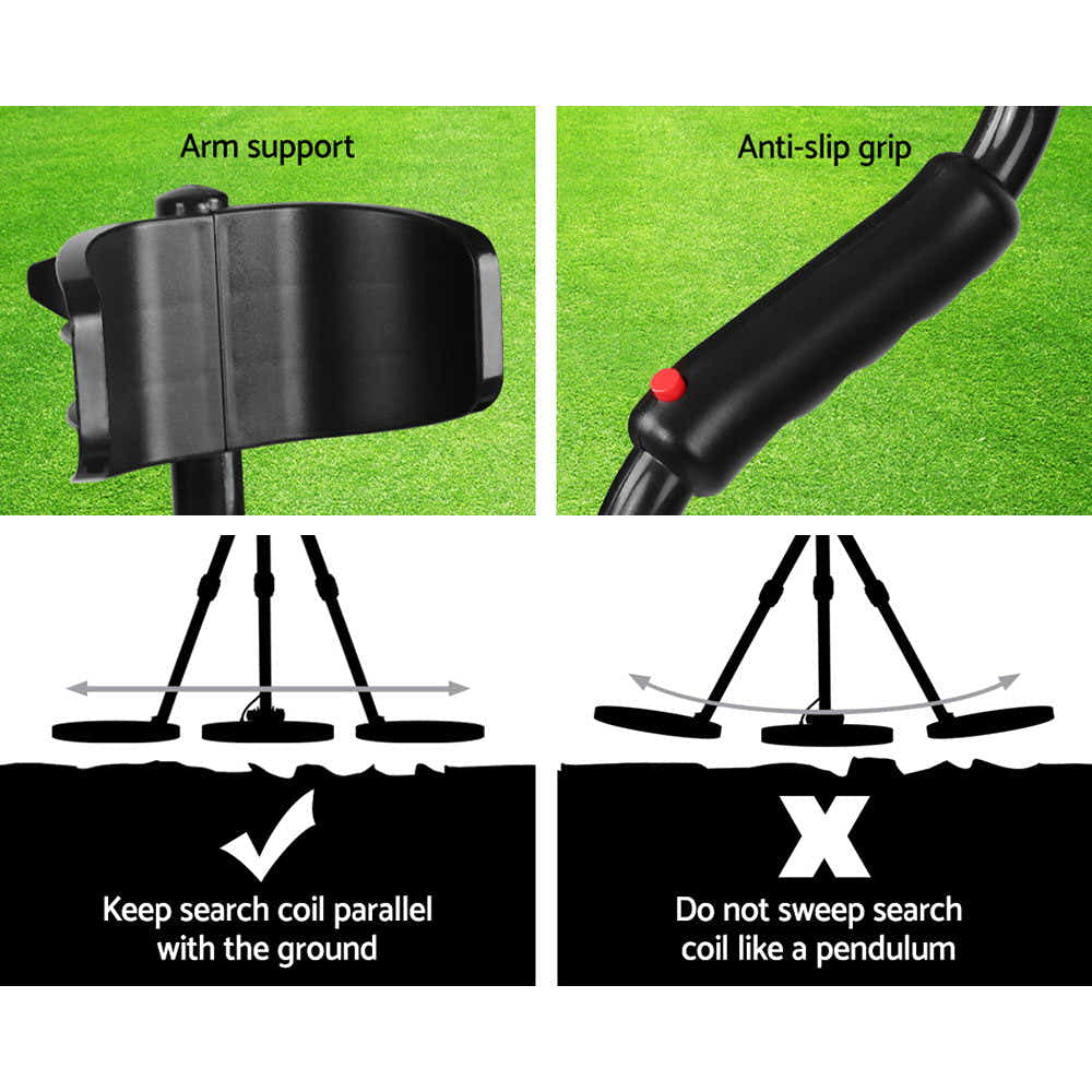 DS NA Deep Metal Detector - Black