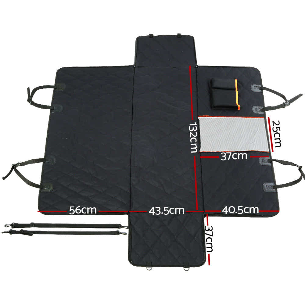 DS NA Pet Car Seat Cover Dog Protector Hammock Back Waterproof Belt Non Slip Mat