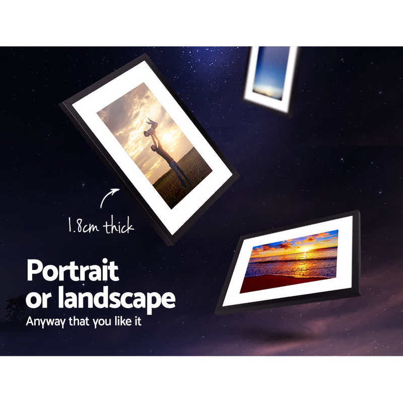 DS NA 3 PCS Photo Frame Wall Set A3 Picture Home Decor Art Gift Present Black