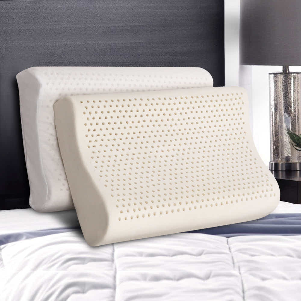 DS NA Giselle Latex Pillow Contour Latex Pillows Set of 2