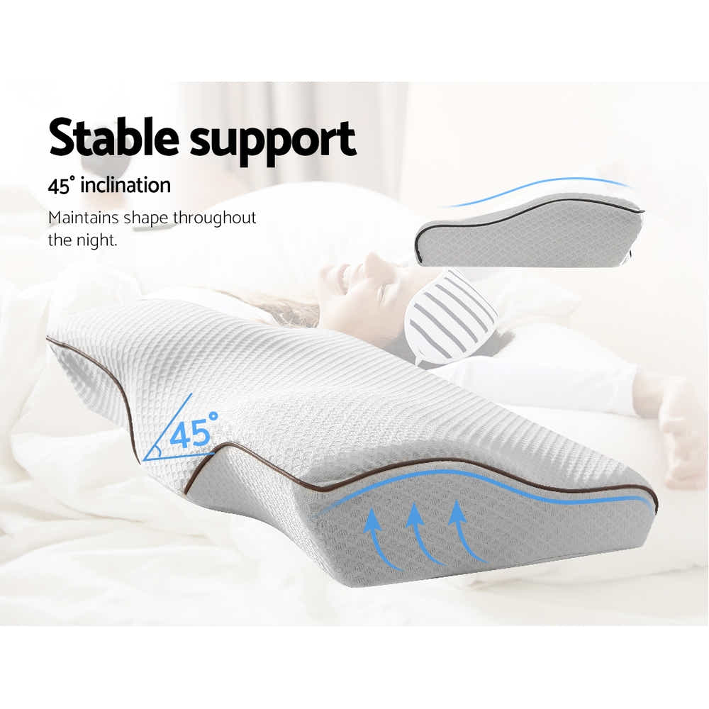 DS NA Memory Foam Pillow Neck Pillows Contour Rebound Pain Relief Support