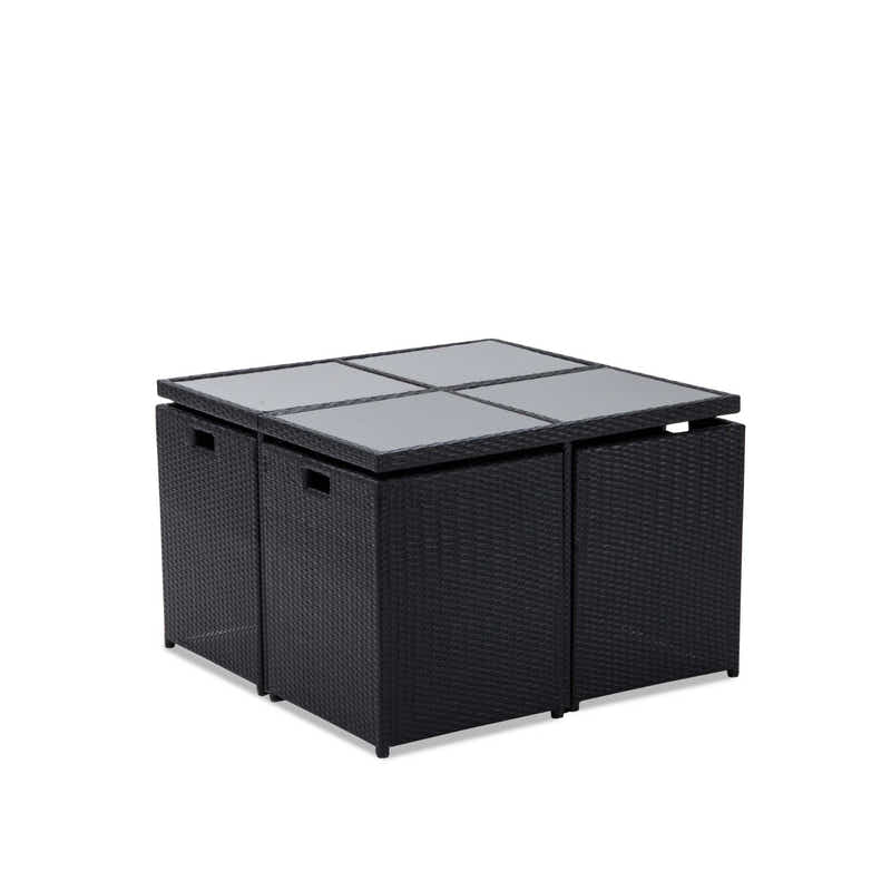 Genoa 9-Piece Aluminium Outdoor Dining Set