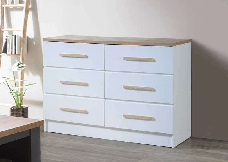 Orewa 6-Drawer Lowboy