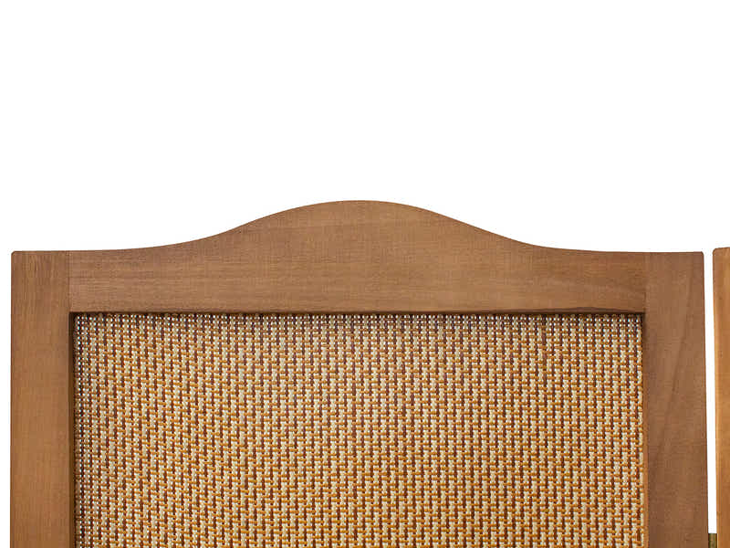 4-Panel Room Divider C M5 - Dark Brown