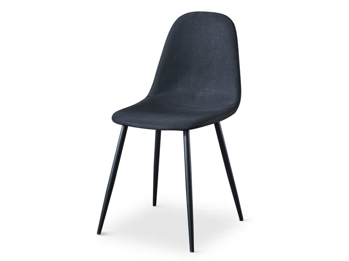 DS Axis PU Dining Chair Black - Set of 4