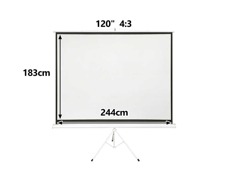 120"  Tripod Screen