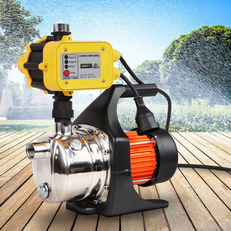 DS NA Giantz 800W High Pressure Garden Water Pump with Auto Controller