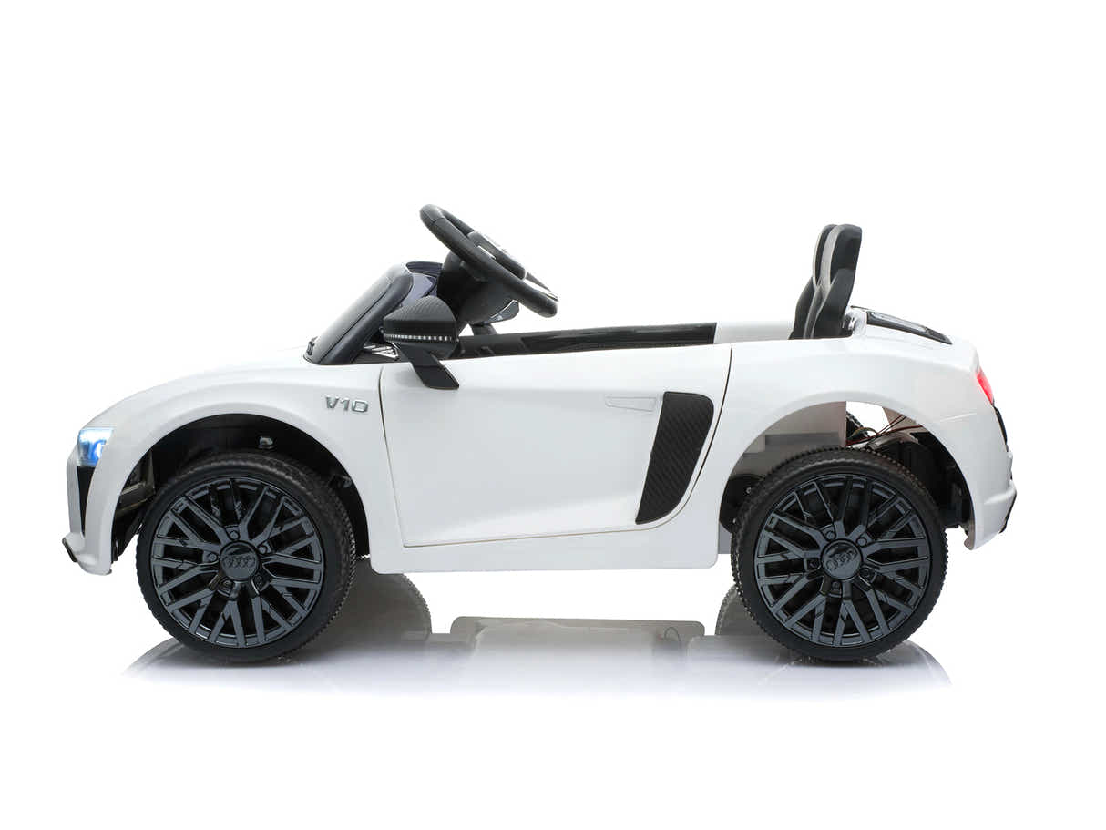 Kids Ride On Car Licenced Audi R8 - White