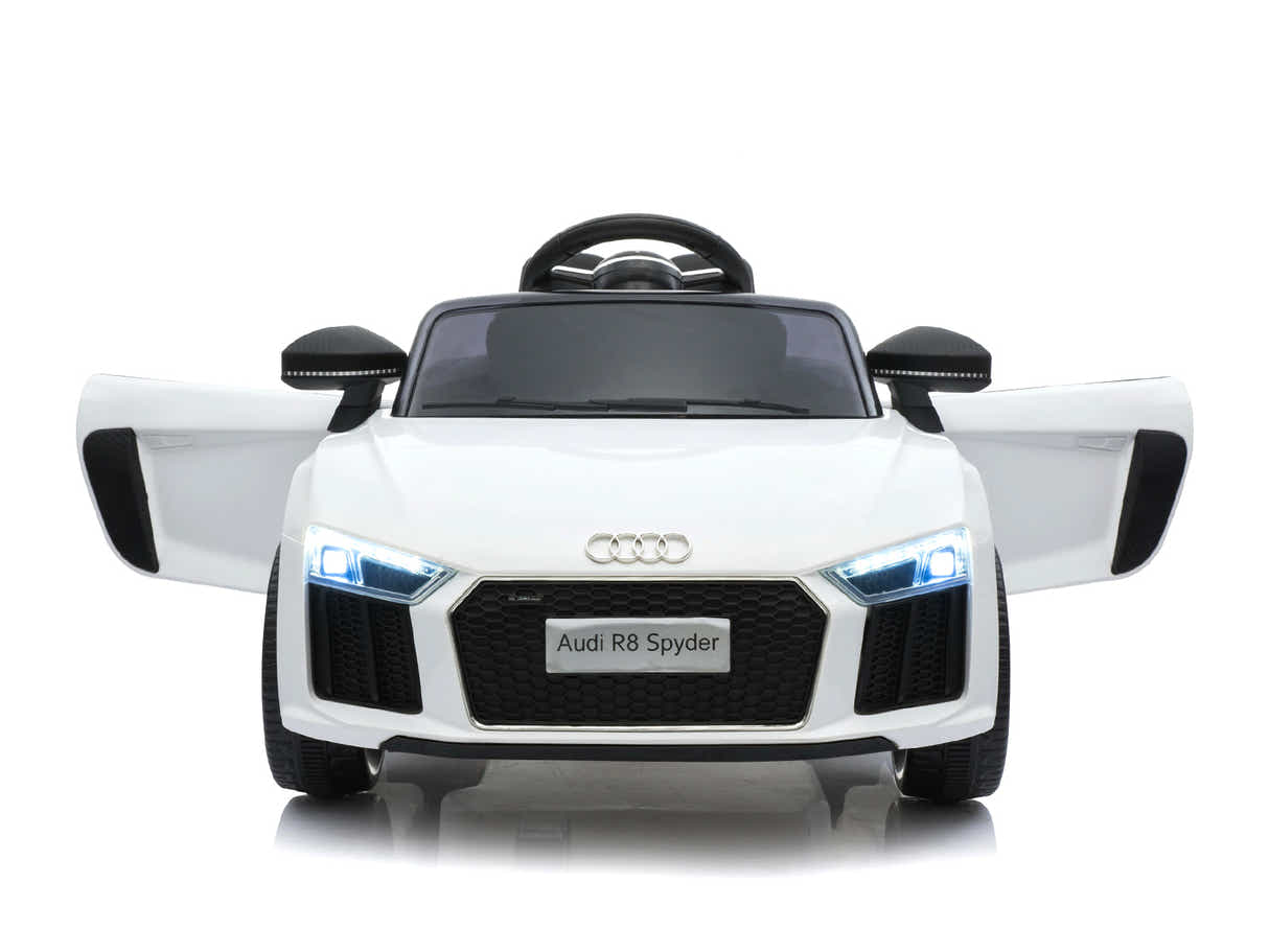 Kids Ride On Car Licenced Audi R8 - White