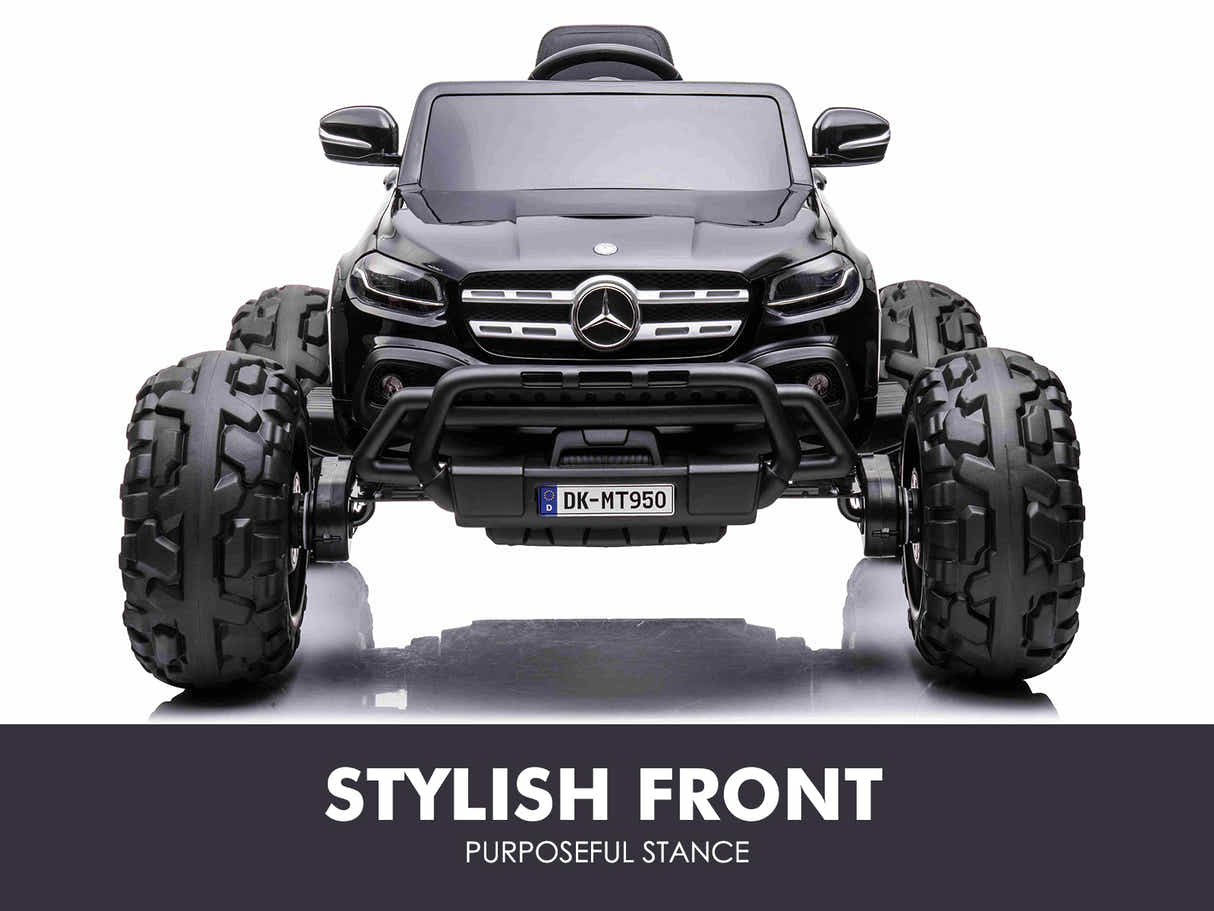 Kids Ride On Car Mercedes-Benz Truck - Black
