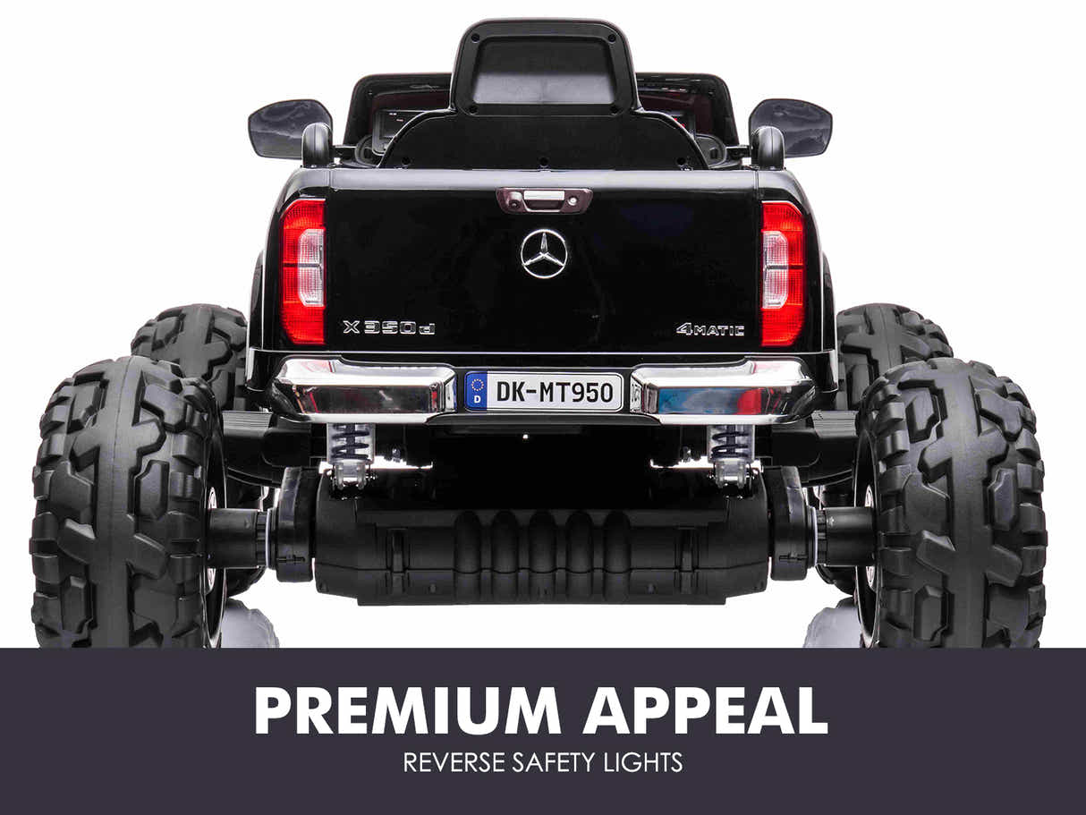 Kids Ride On Car Mercedes-Benz Truck - Black