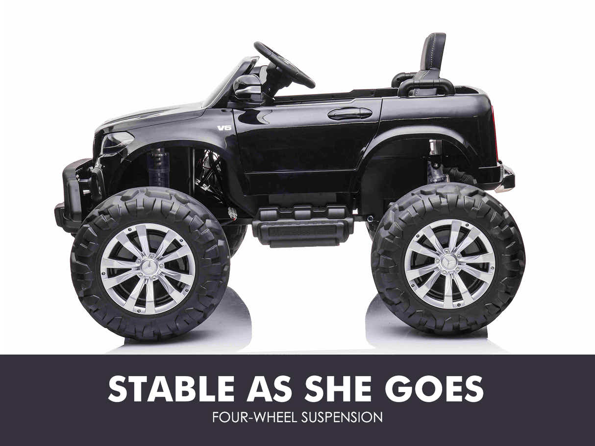 Kids Ride On Car Mercedes-Benz Truck - Black