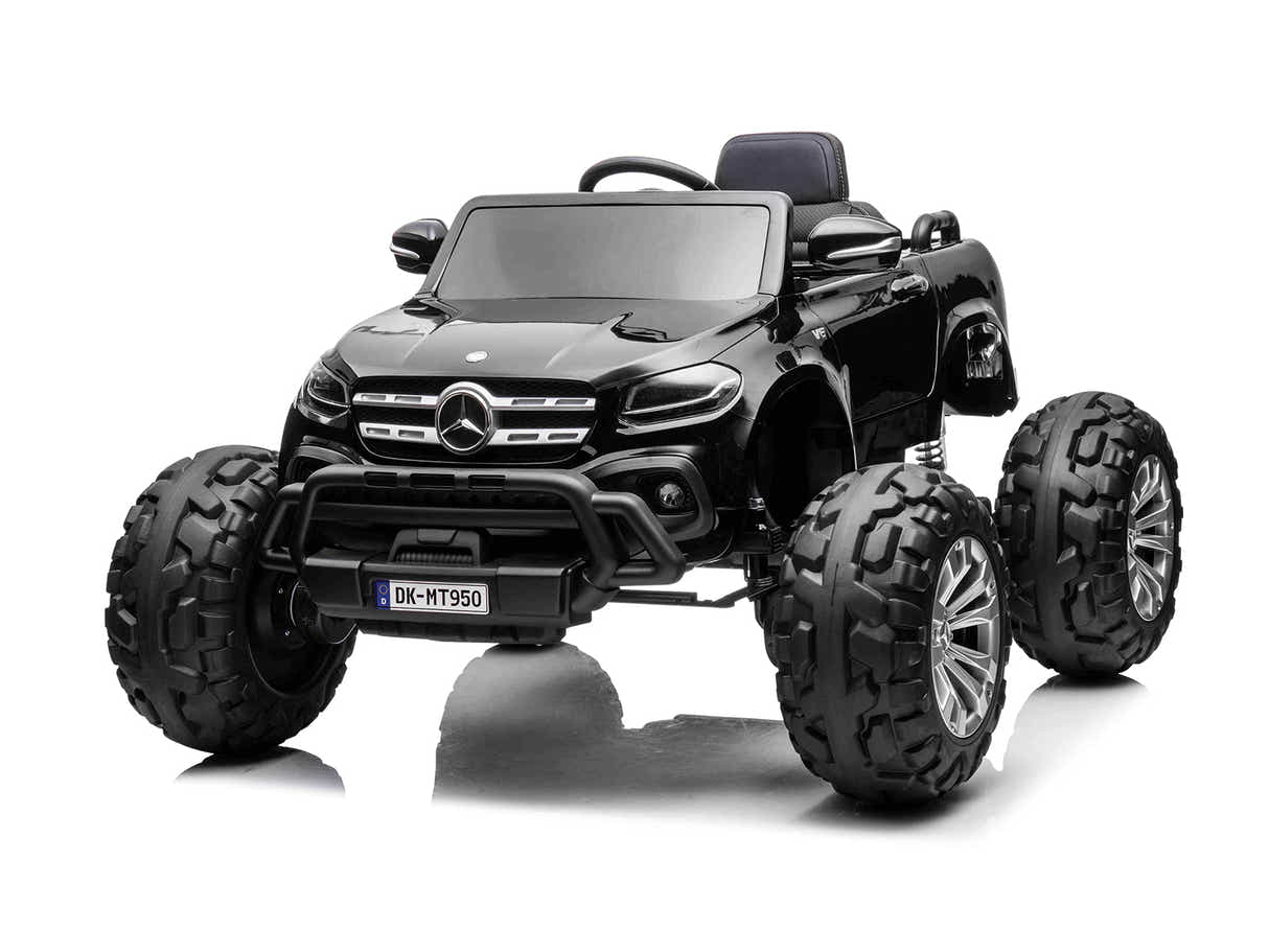 Kids Ride On Car Mercedes-Benz Truck - Black